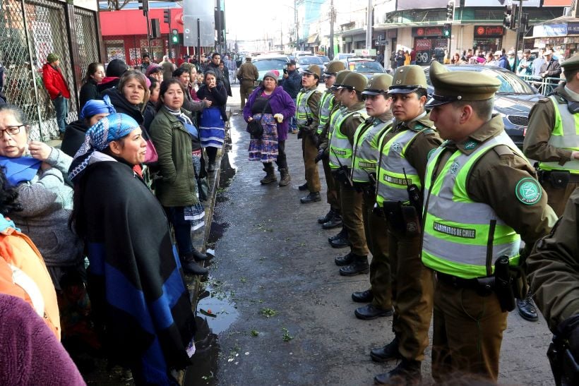 INDH presentará acciones legales en favor de hortaliceras mapuche detenidas en Temuco