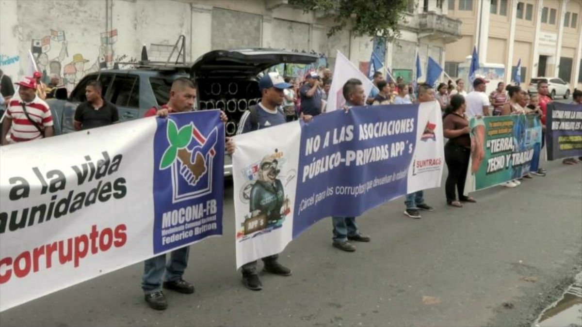 Rechazan persecución a dirigentes comunitarios en Panamá