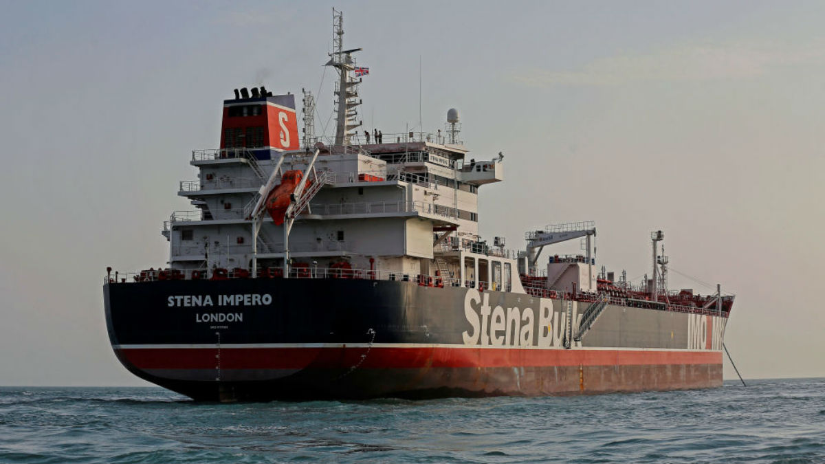 Irán anuncia la liberación de 7 tripulantes del petrolero Stena Impero