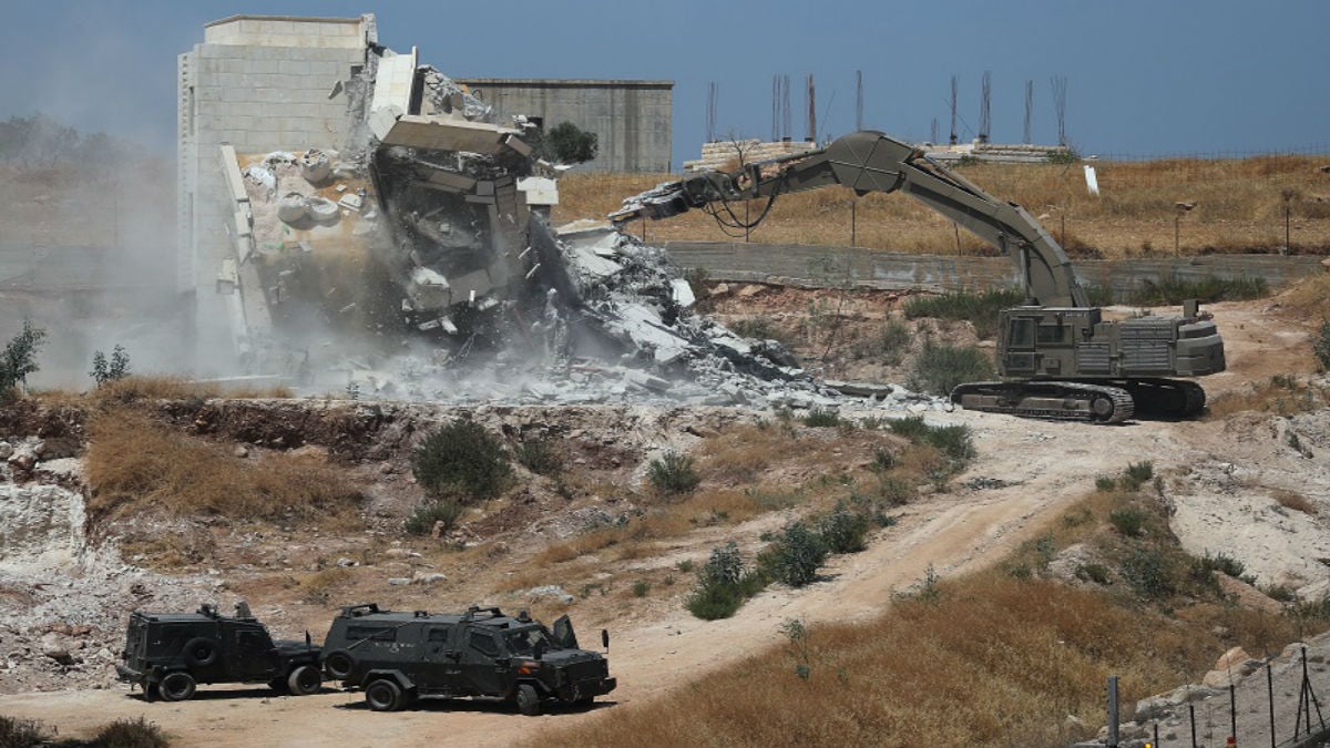 Israel rechaza casi todos los permisos de construcción a palestinos en el Área Cisjordania