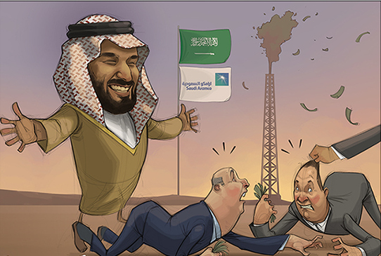 Arabia Saudí privatizará la mayor petrolera mundial en un complot antirruso