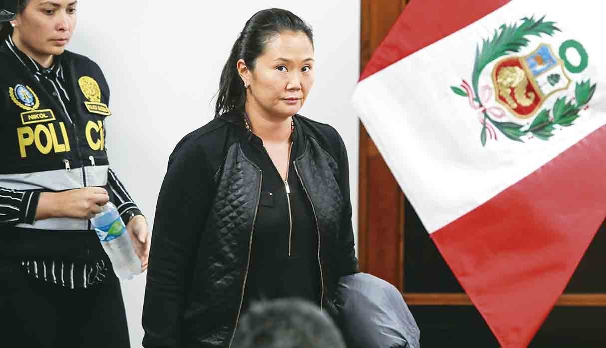 «Justicia» peruana reduce de 36 a 18 meses prisión preventiva de Keiko Fujimori