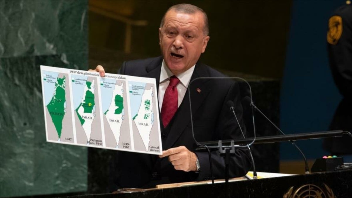 (Vídeo) Erdogan aboga por una Palestina libre y denuncia la expansión israelí
