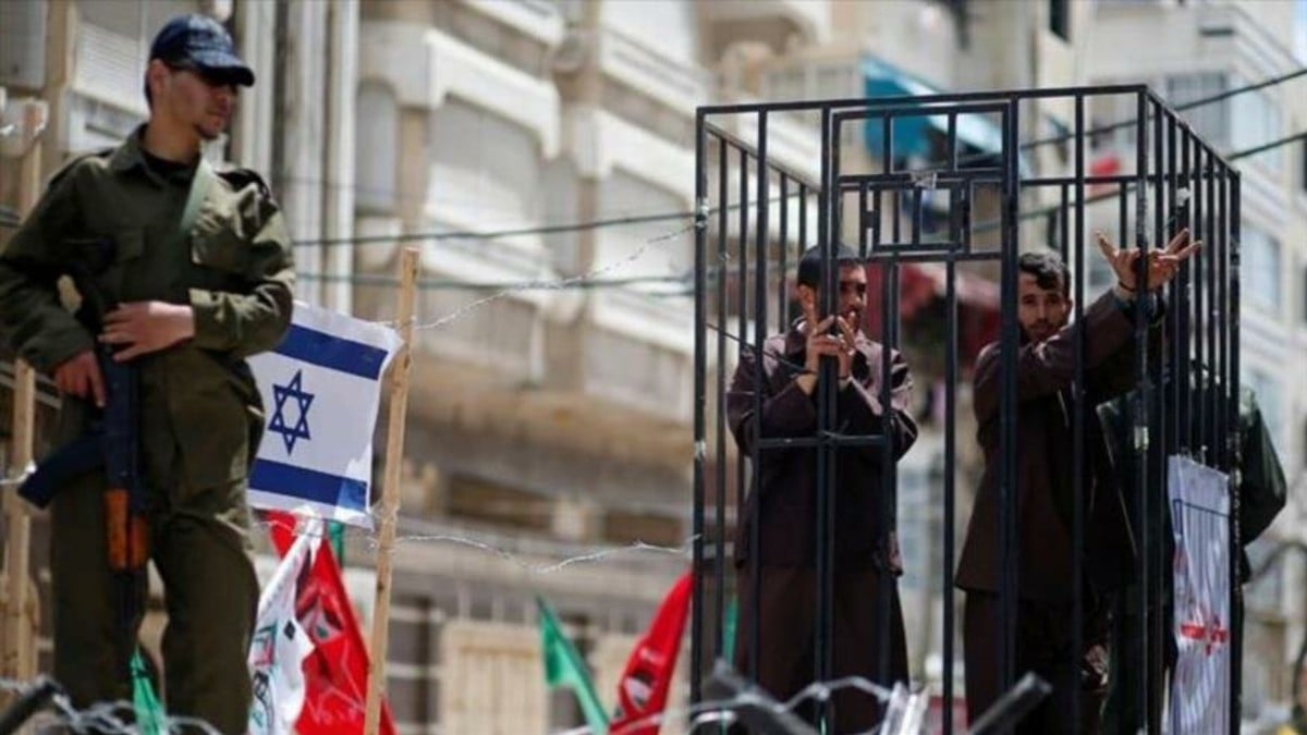 140 presos palestinos iniciaron huelga de hambre en prisiones israelíes