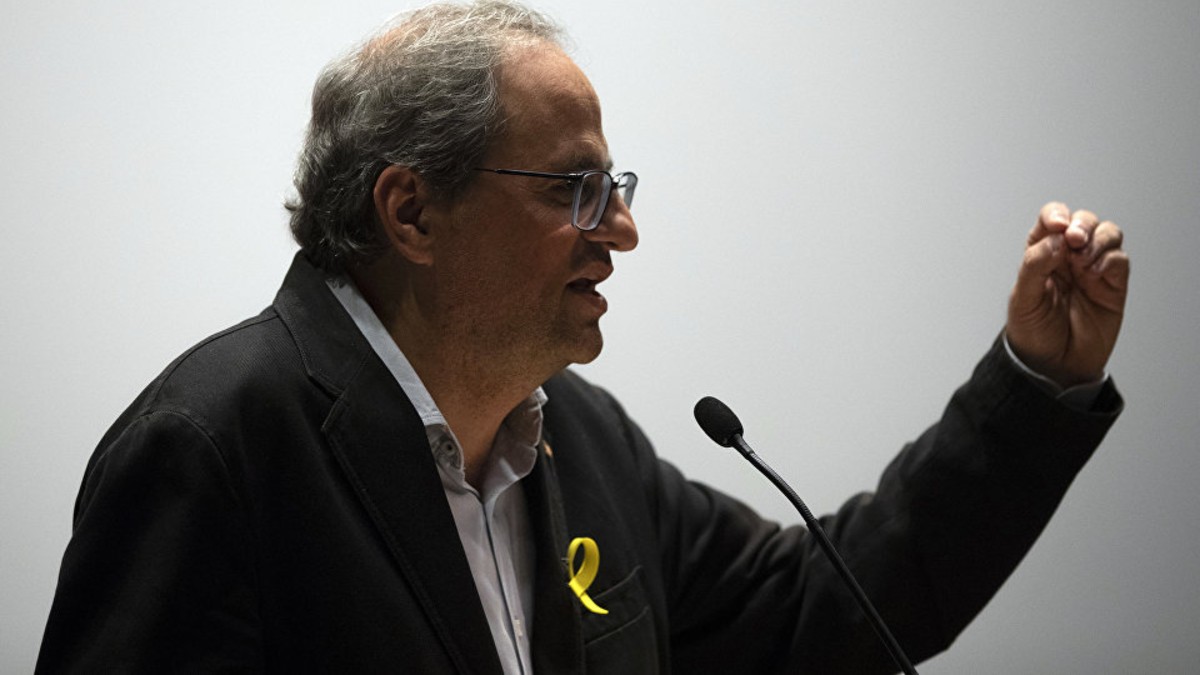 Tribunal Supremo de España se niega a suspender la inhabilitación de Torra como diputado