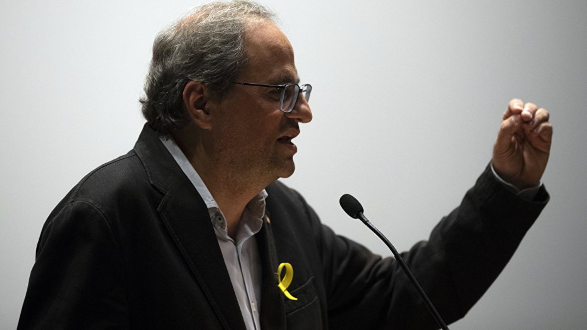 Quim Torra se enfrenta a la inhabilitación en juicio por desobediencia