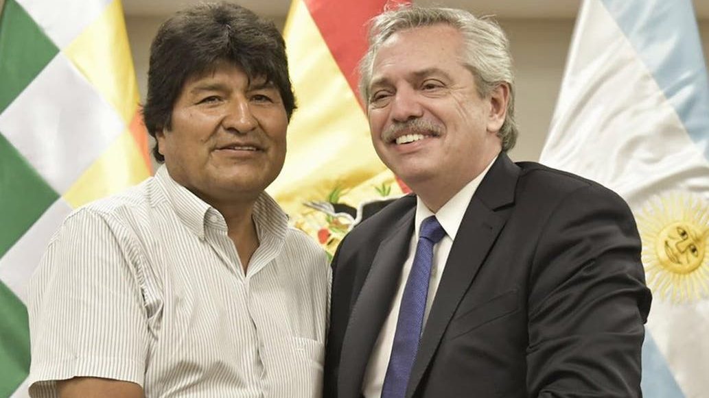 Evo Morales y Alberto Fernández se reunieron para analizar el futuro de América Latina