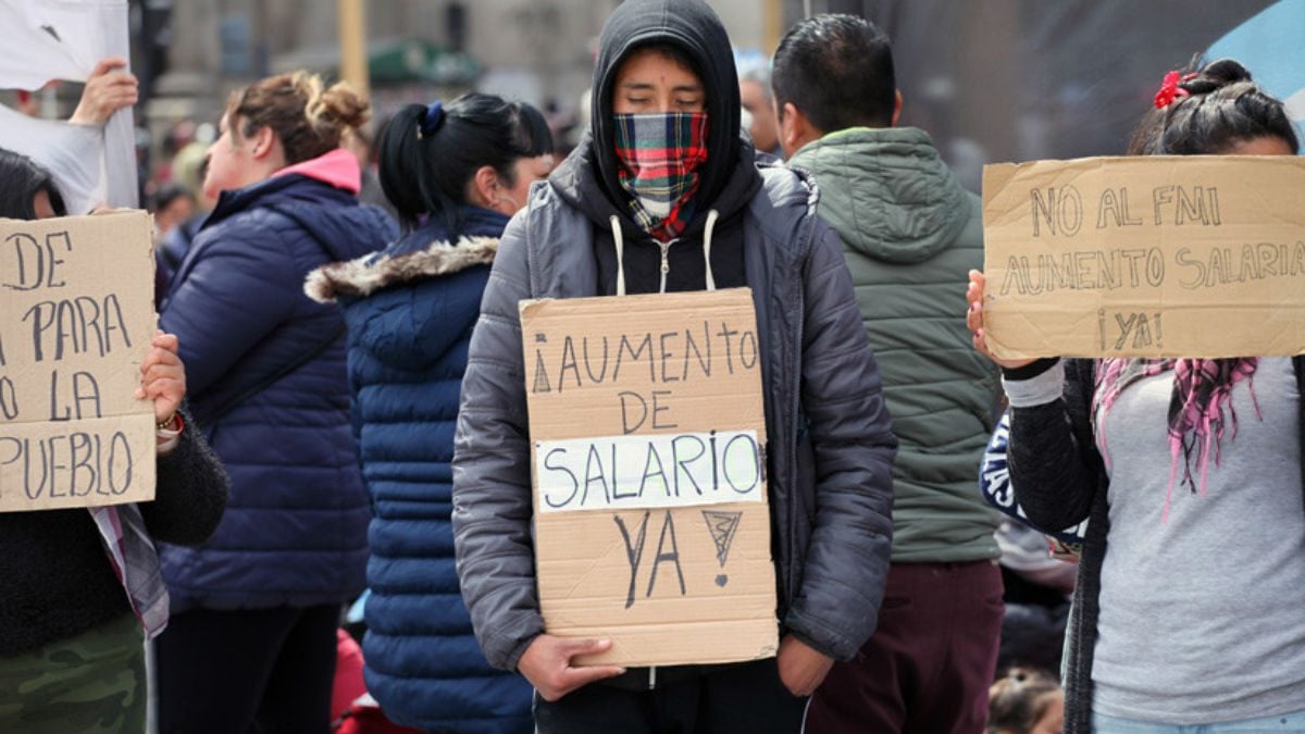 Nueva jornada de protestas en Argentina para pedir mayor asistencia social y mejores salarios