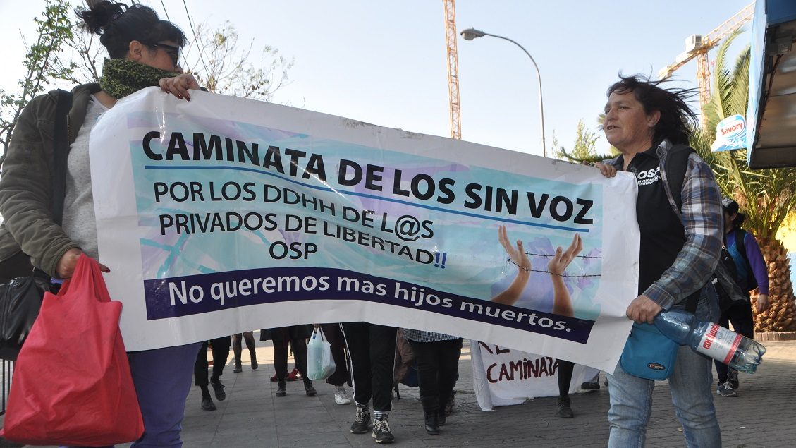 La ‘Caminata de lxs sin voz’ llegó a Santiago