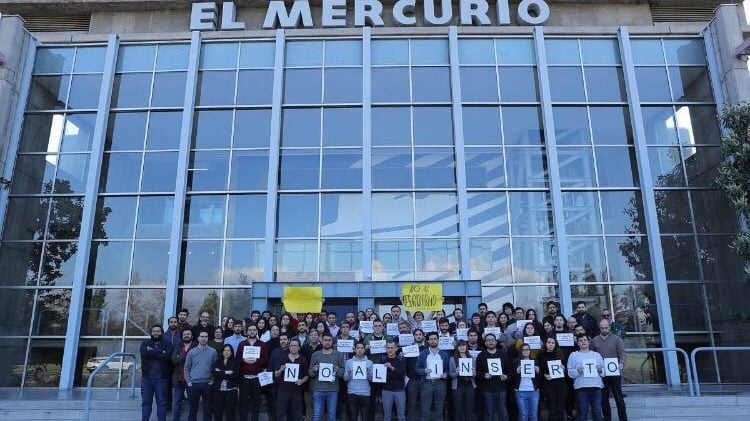 «El inserto no nos representa»: Trabajadores de El Mercurio rechazan públicamente defensa al golpe de Estado