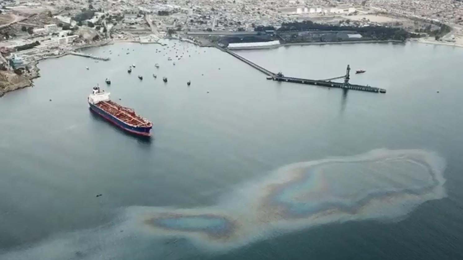 Derrame de petróleo en bahía de Coquimbo: INDH ofició a Gobernación Marítima y a la SMA