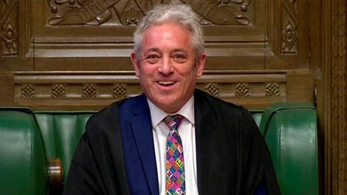 El presidente de la Cámara Baja del Parlamento británico anuncia su dimisión