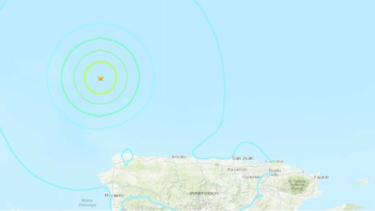Fuerte sismo de magnitud 6,3 sacudió a Puerto Rico