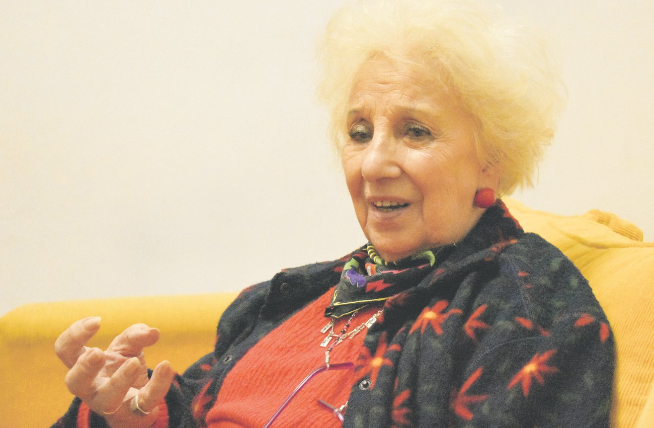 Entrevista a Estela de Carlotto: «Con Macri a veces sentimos que estamos en dictadura»