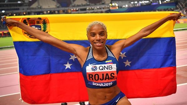 ¡Histórico! Venezolana Yulimar Rojas se coronó campeona mundial de salto triple