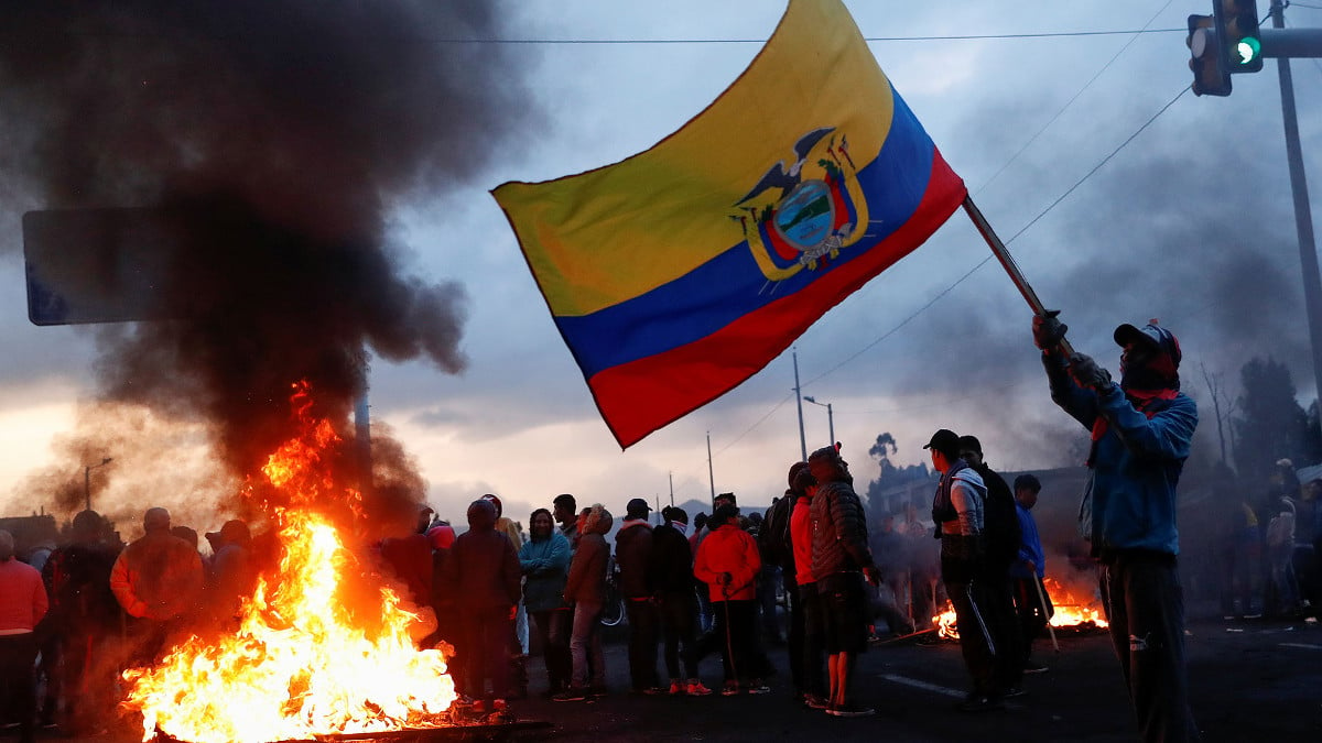 ¿Dónde están Almagro, Bachelet y los medios cuando el pueblo ecuatoriano los necesita?