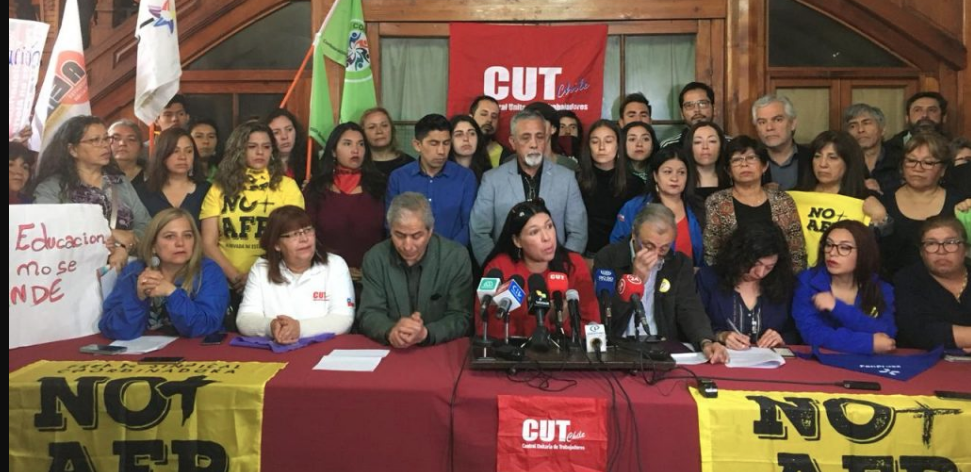 Estas son las demandas de los Trabajadores y Trabajadoras de Chile