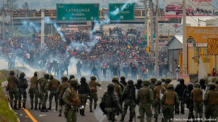 Declaran estado de emergencia grave en Quito: Se desbordan las protestas