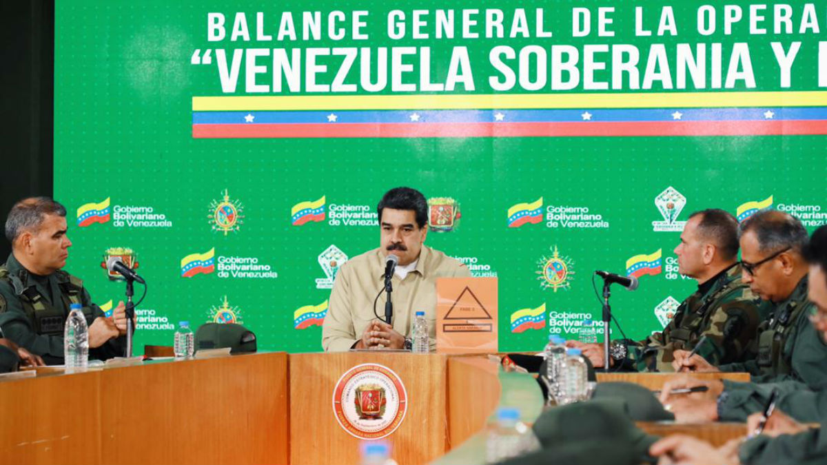 Maduro extiende la «alerta naranja» en la frontera con Colombia