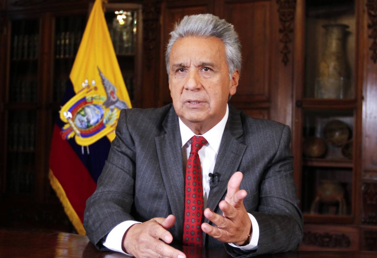 Lenín Moreno dice que Ecuador se enfrenta a un «reto descomunal» por la caída histórica del petróleo