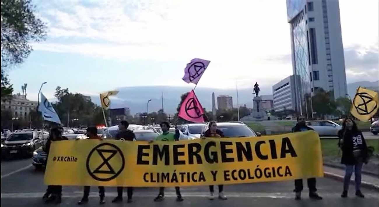 «Frente a la negligencia de los gobiernos»: Comienzan acciones de desobediencia por crisis climática