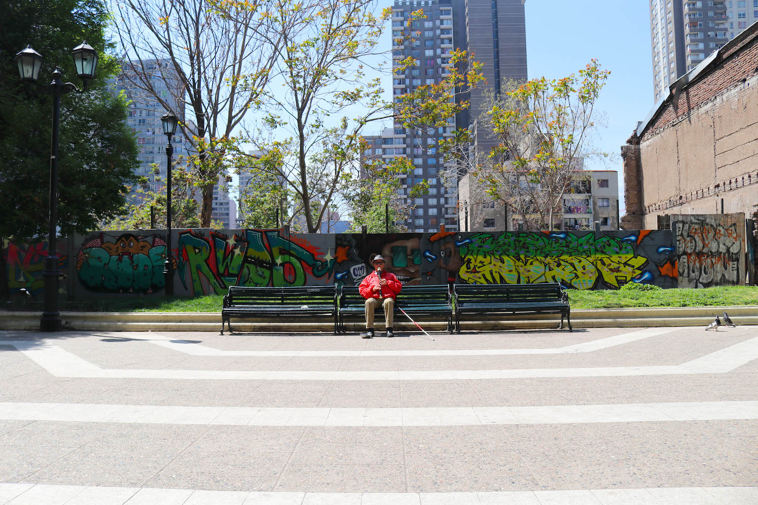 Paseo Bulnes y Parque Almagro será el territorio de intervenciones de la quinta versión del festival 100 en 1 día Santiago