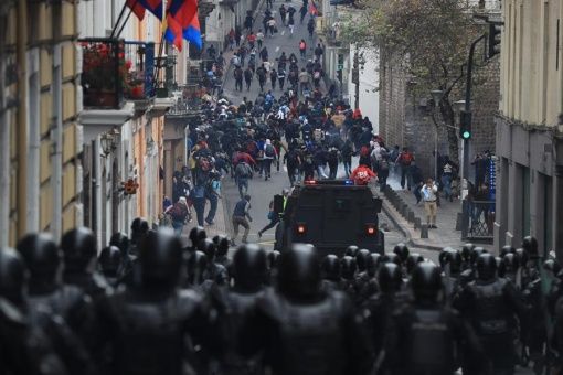 Represión y criminalización de las protestas: La nueva traición de Moreno al pueblo de Ecuador