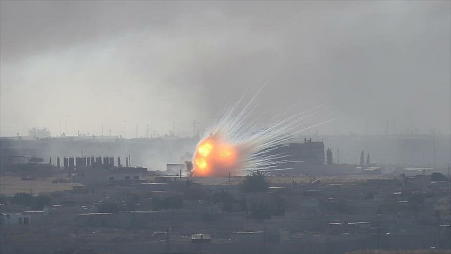 Investigan posible uso de fósforo blanco en operación militar turca en Siria