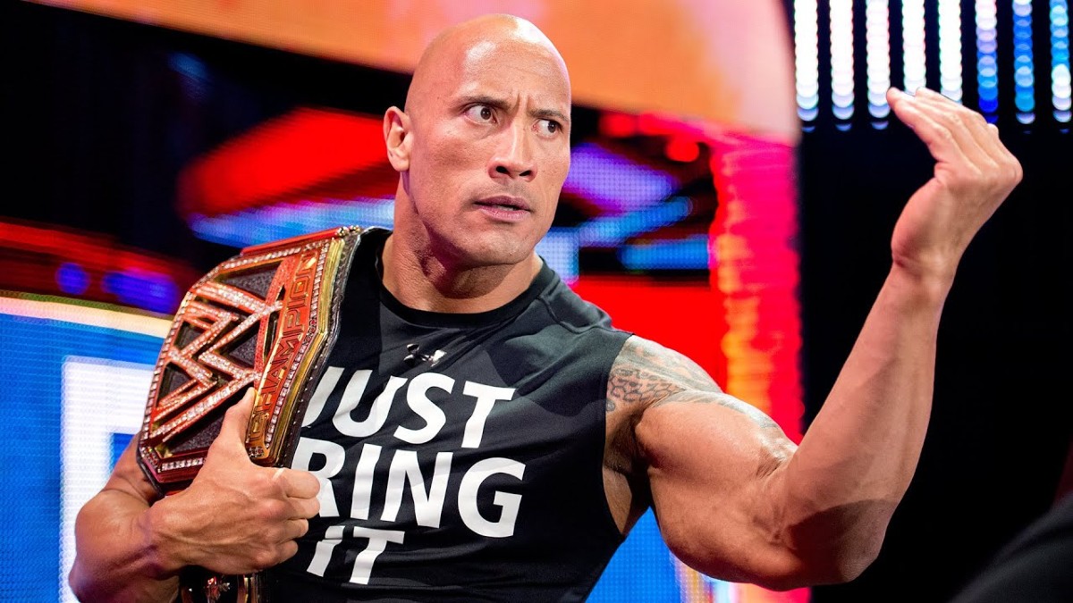 Dwayne Johnson mejor conocido como ‘La roca’ vuelve a la lucha libre