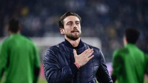Futbolista italiano Claudio Marchisio se despide de la cancha