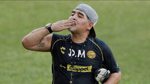 (Video) Maradona elogia a Evo Morales por haber ganado en Bolivia