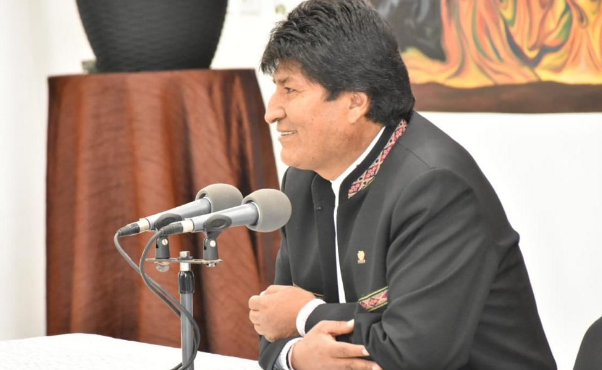 Evo Morales pide suspender bloqueos y manifestaciones violentas hasta conocer resultados de auditoría