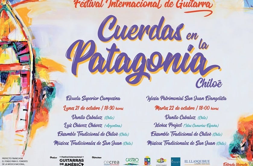 Festival Internacional Guitarras de América parte en Curaco de Vélez y termina en Santiago