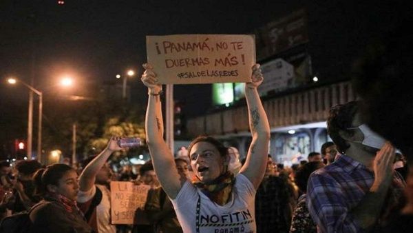Un centenar de detenidos en Panamá tras protestas contra reforma constitucional