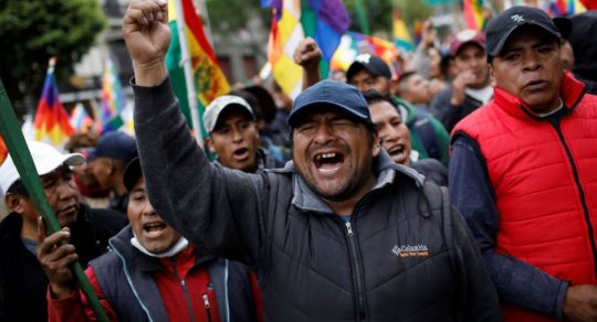 Colectivo de apoyo al pueblo boliviano solicita ayuda al Gobierno francés