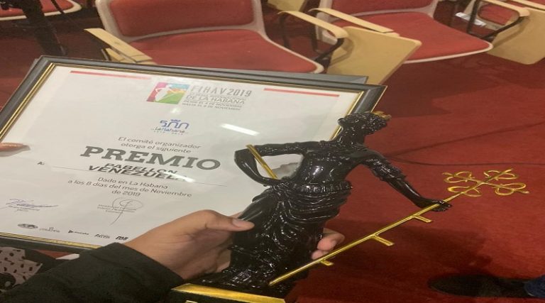Venezuela recibe Premio como Mejor Pabellón en FIHAV 2019