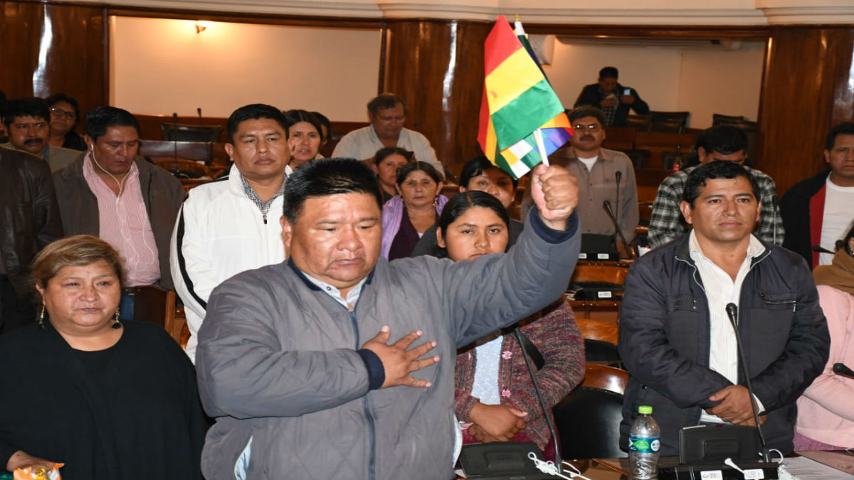 Sergio Choque es electo presidente de la Cámara de Diputados de Bolivia