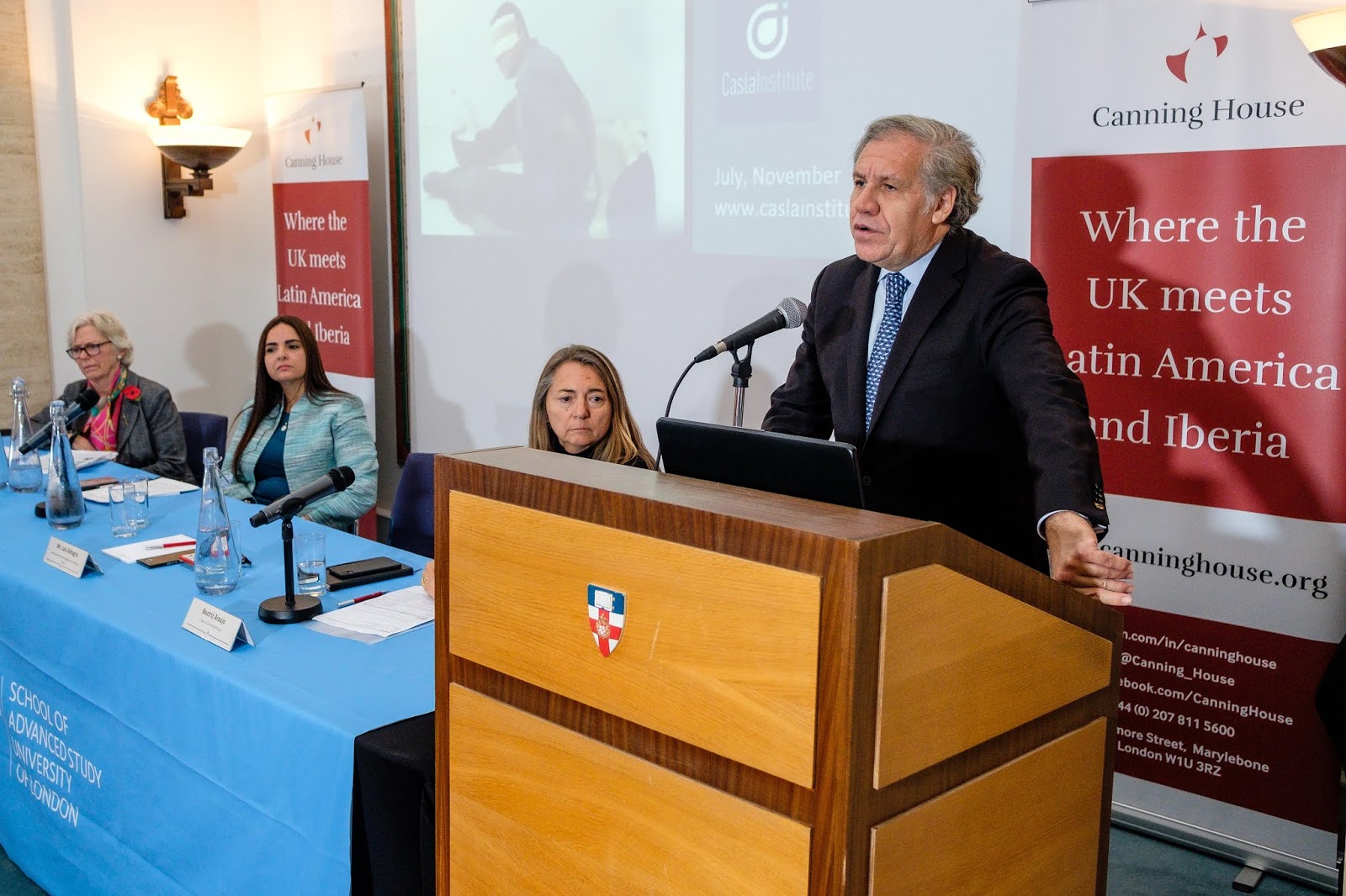 Lavado de dinero y terrorismo habrían financiado conferencia de Almagro contra Venezuela