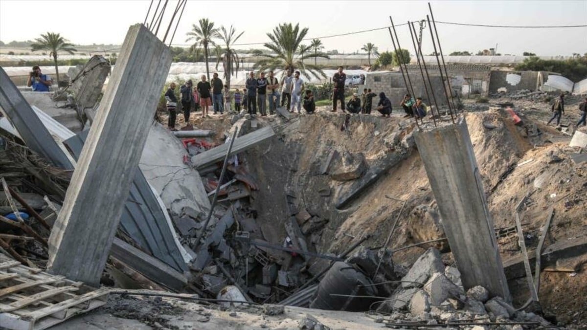 (Fotos) ¡Brutal ataque israelí contra Gaza!