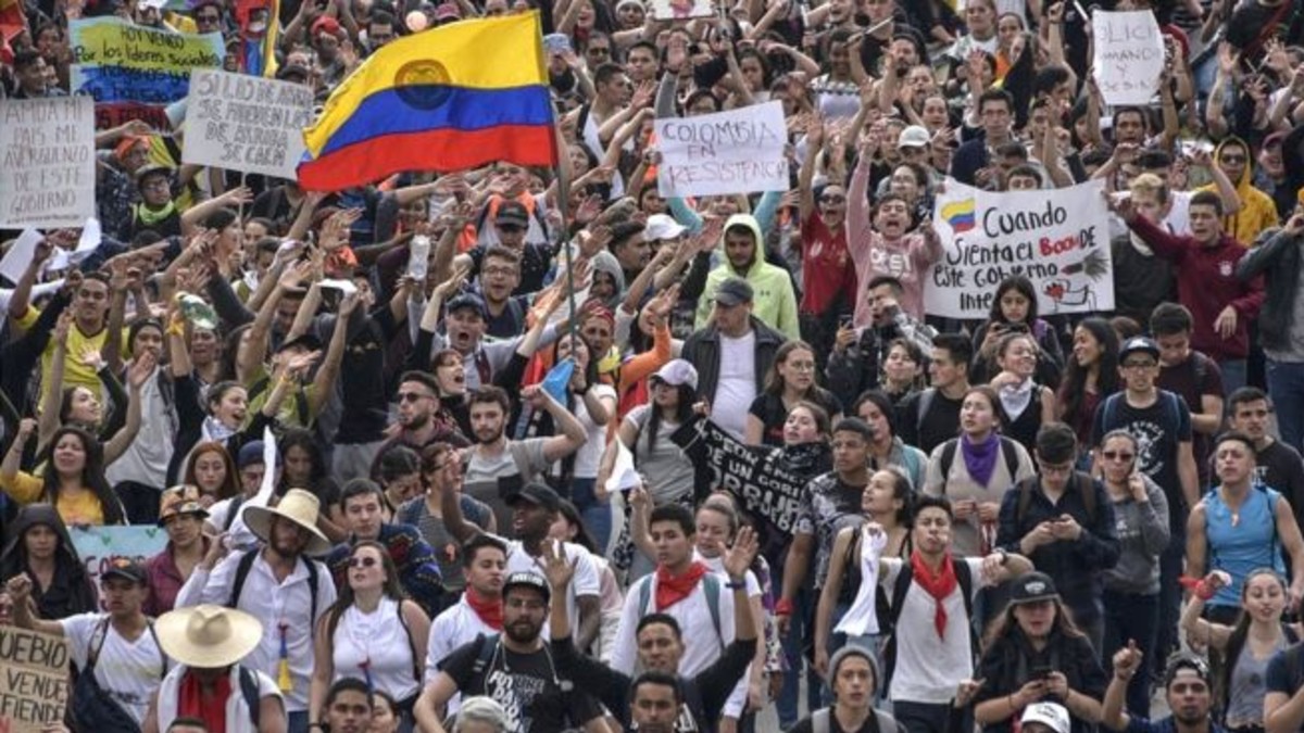 Consejo indígena del Cauca denuncia criminalización de las protestas durante paro nacional en Colombia