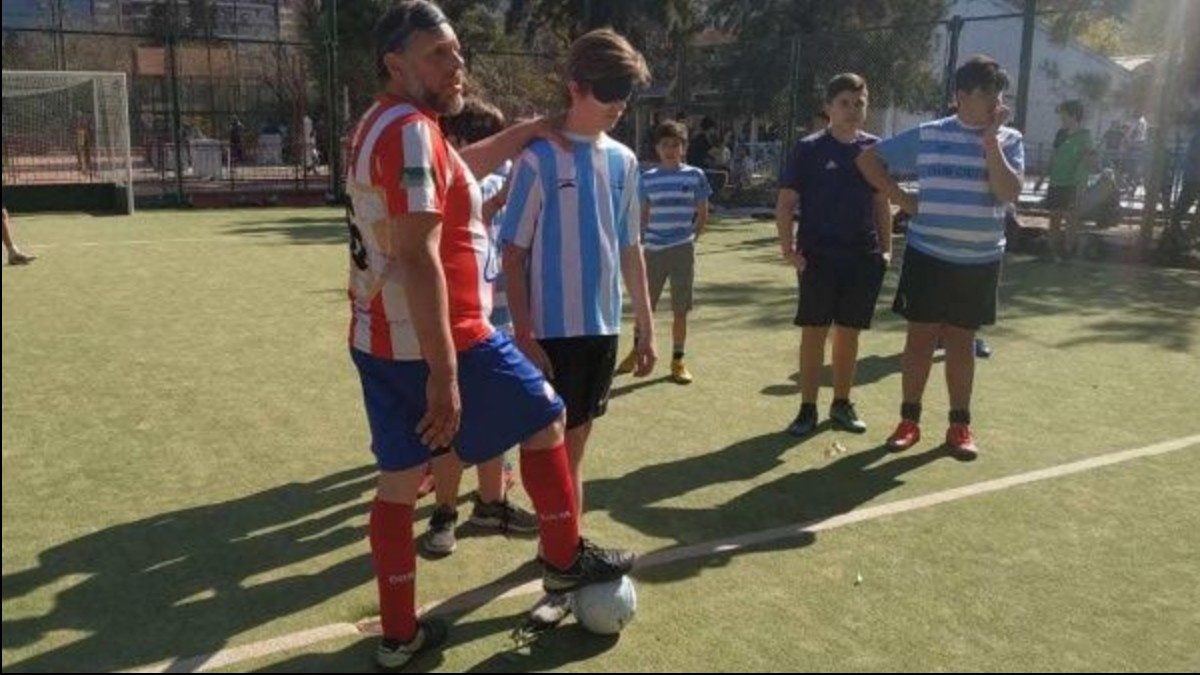 Diego Cerega pasa de futbolista paralímpico a convertirse en entrenador