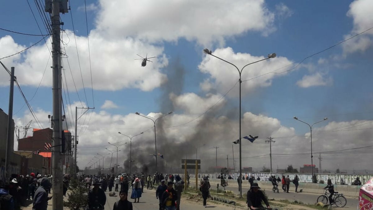 Bolivia: asciende a 6 muertos en masacre militar-policial en El Alto