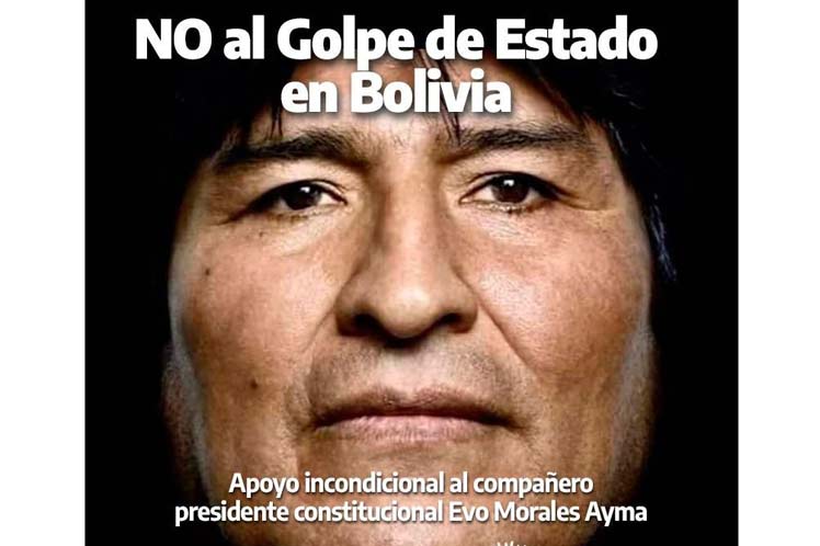 Respaldo a Evo Morales: Líderes y organizaciones de Europa se expresan en contra del golpe de Estado en Bolivia