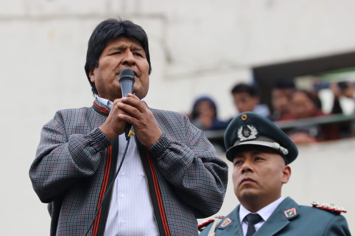 Evo Morales: Sistema capitalista quiere dividir a Bolivia
