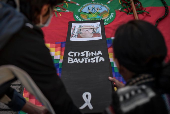 Siguen los asesinatos de indígenas en Colombia