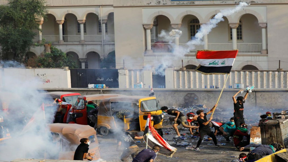 Aumenta a 45 el número de manifestantes muertos en Irak en las últimas 24 horas