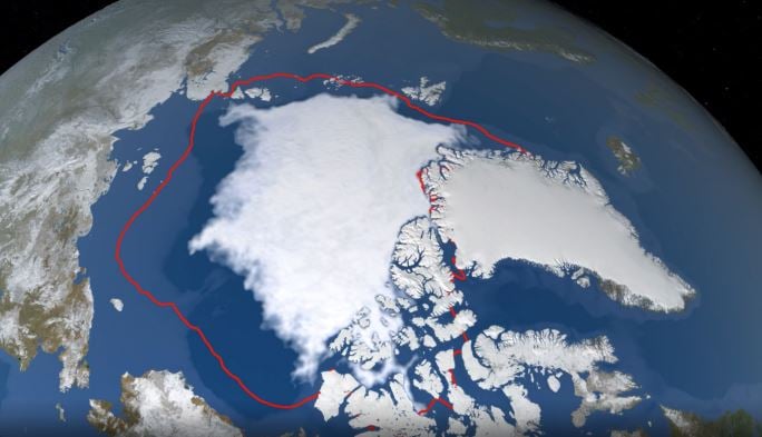 En este video la NASA muestra lo que sufre el Ártico por el calentamiento global