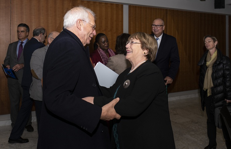 Venezuela rechaza declaraciones injerencistas de Josep Borrell y Michelle Bachelet