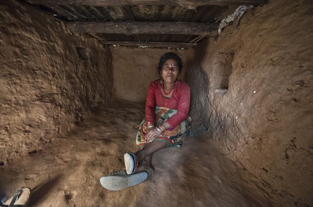 Nepal endurece las sanciones contra las «chozas de menstruación»