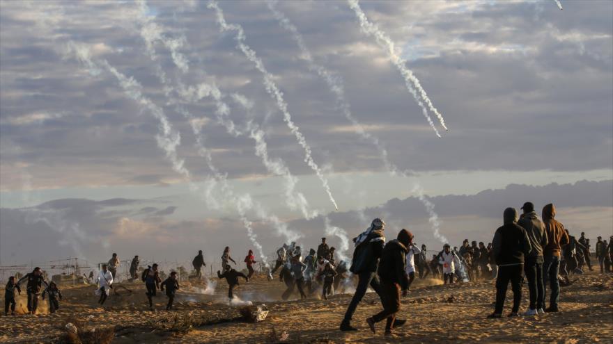 Asfixia y heridas de bala: el saldo de una nueva jornada de represión en Gaza